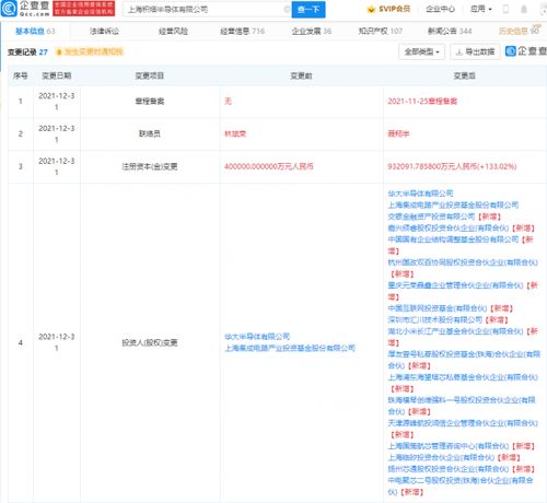 小米投資積塔半導(dǎo)體，注冊(cè)資本增至93.21億，產(chǎn)業(yè)協(xié)同與地方經(jīng)濟(jì)新機(jī)遇
